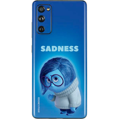Disney Inside Out Sadness Portrait Galaxy S20 Fan Edition Skin